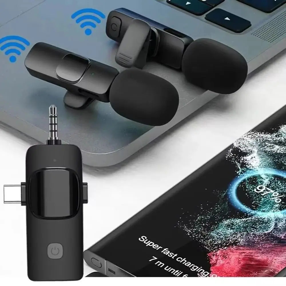 Wireless USB-C Lavalier Microphone