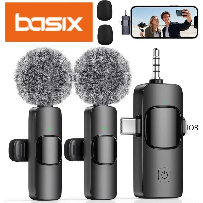 Wireless USB-C Lavalier Microphone